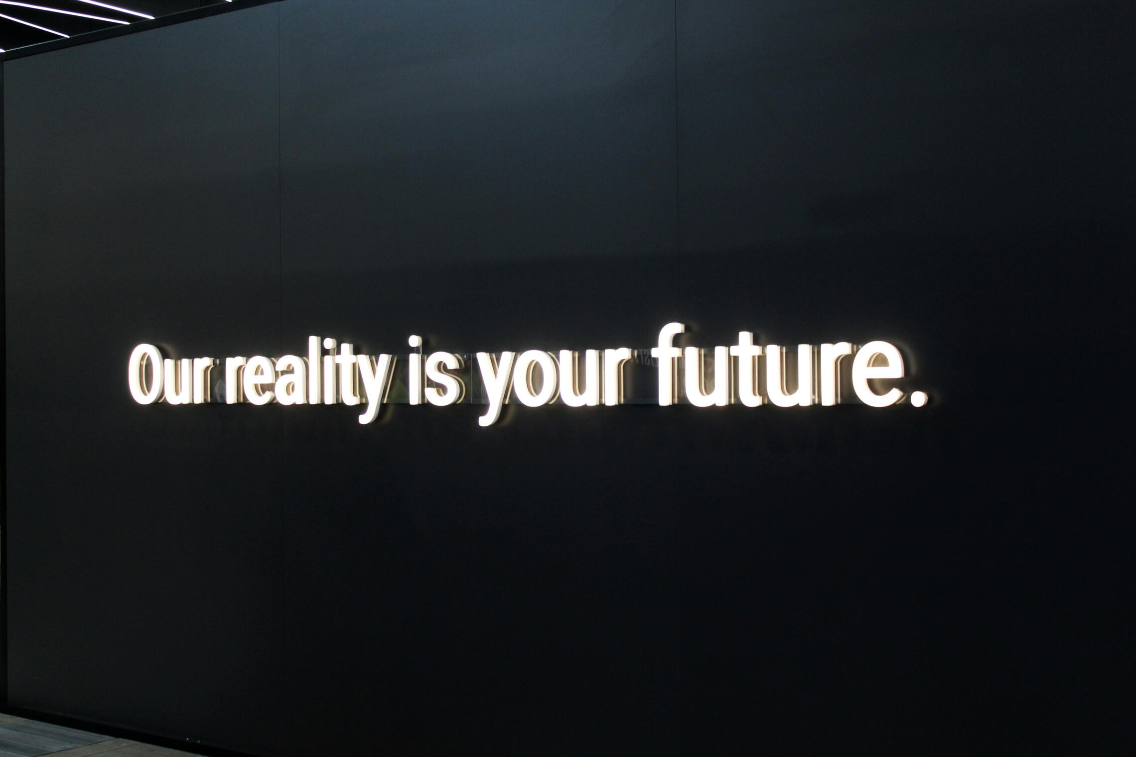 Our Reality is Your Future